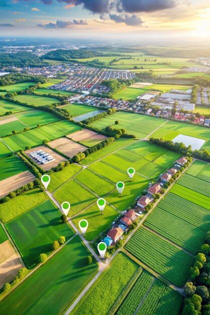 تفکیک باغ برای فروش زمین کشاورزی و داخل بافت با اقساط